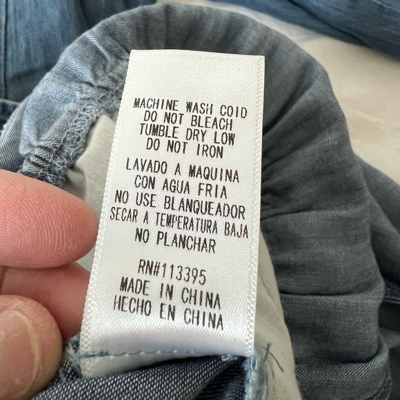 Anthropologie En Crème Jumpsuit Tencel Size L - Picture 13 of 13